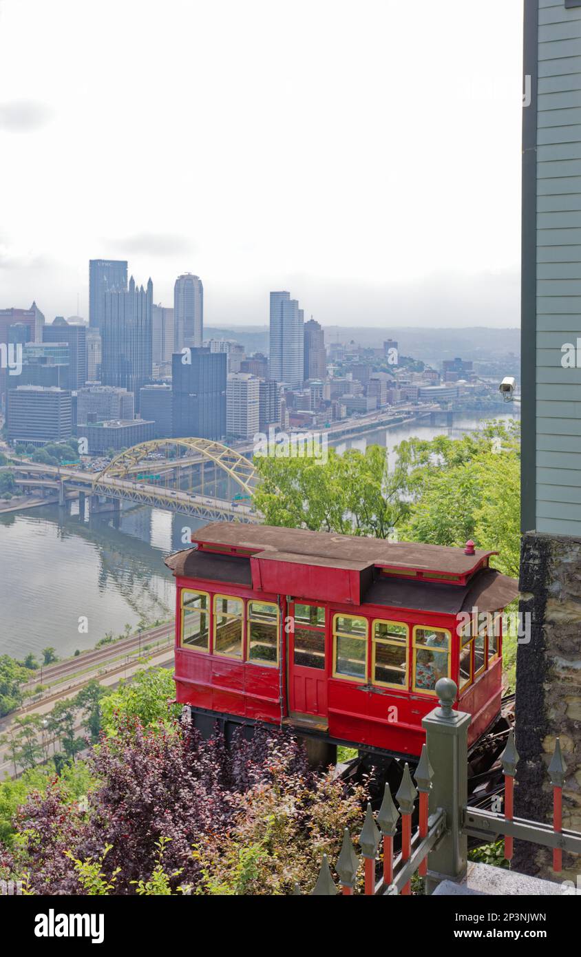 Pittsburgh South Shore Monongahela Incline is a landmark funicular up