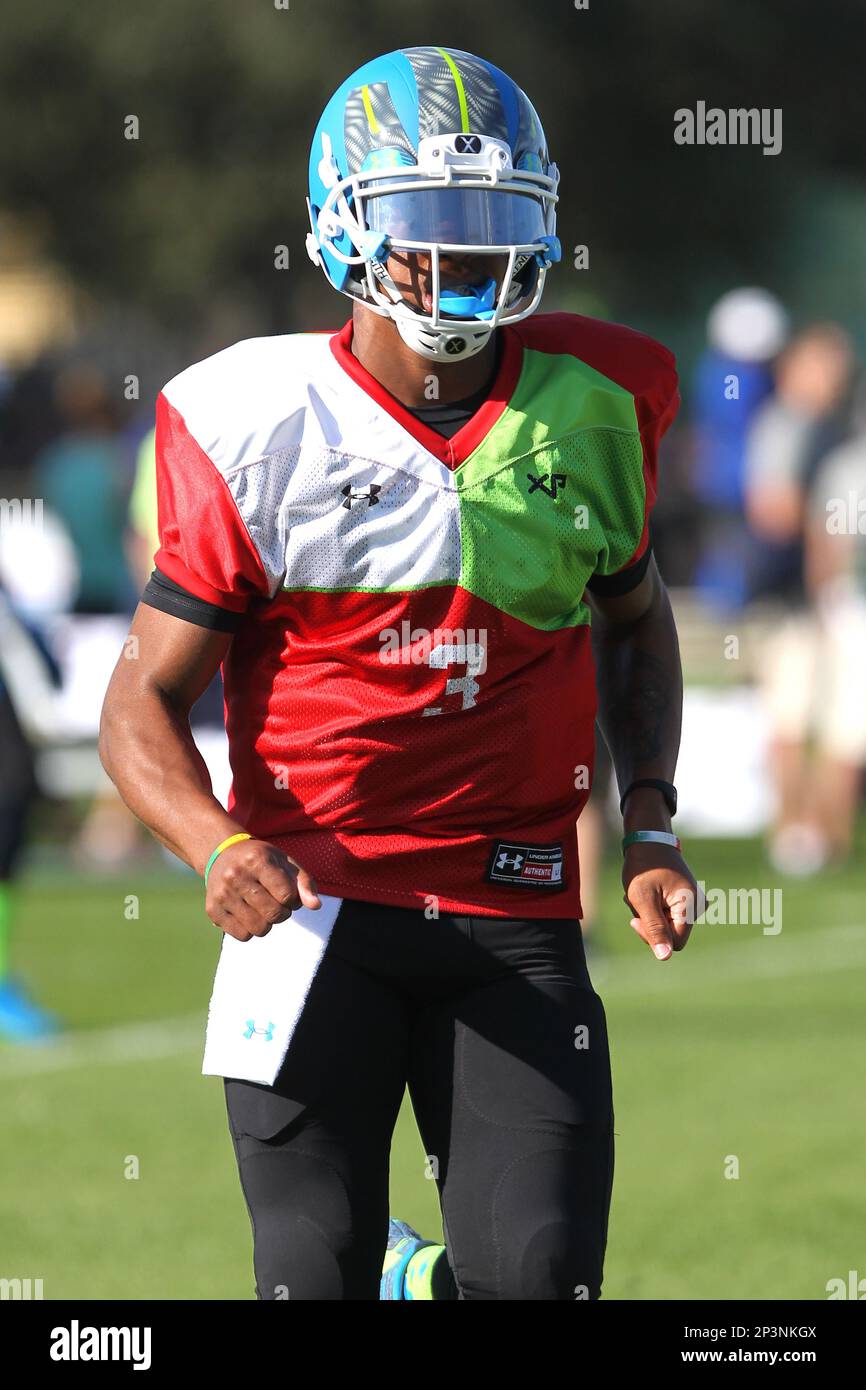 29 DEC 2014: Deondre Francois of Orlando, FL (IMG Academy) during the 2014 Under  Armour All-