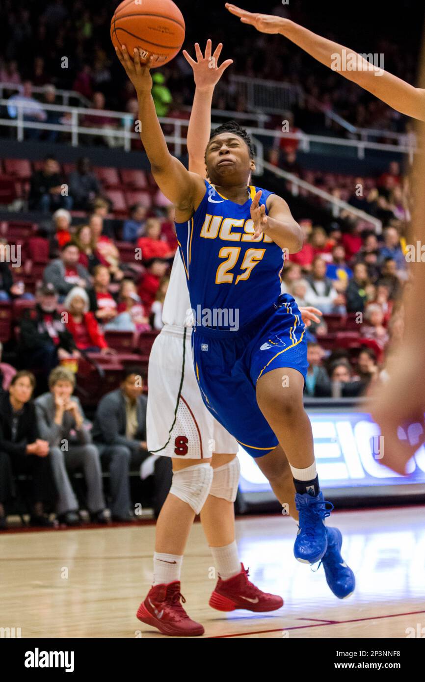 December 28, 2014: UC Santa Barbara Gauchos guard Makala Roper (25 ...