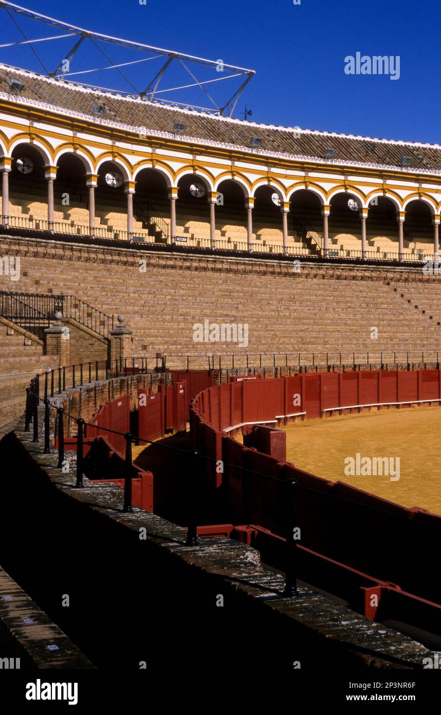 Maestranza bullring. Seville, Andalusia, Spain Stock Photo Alamy