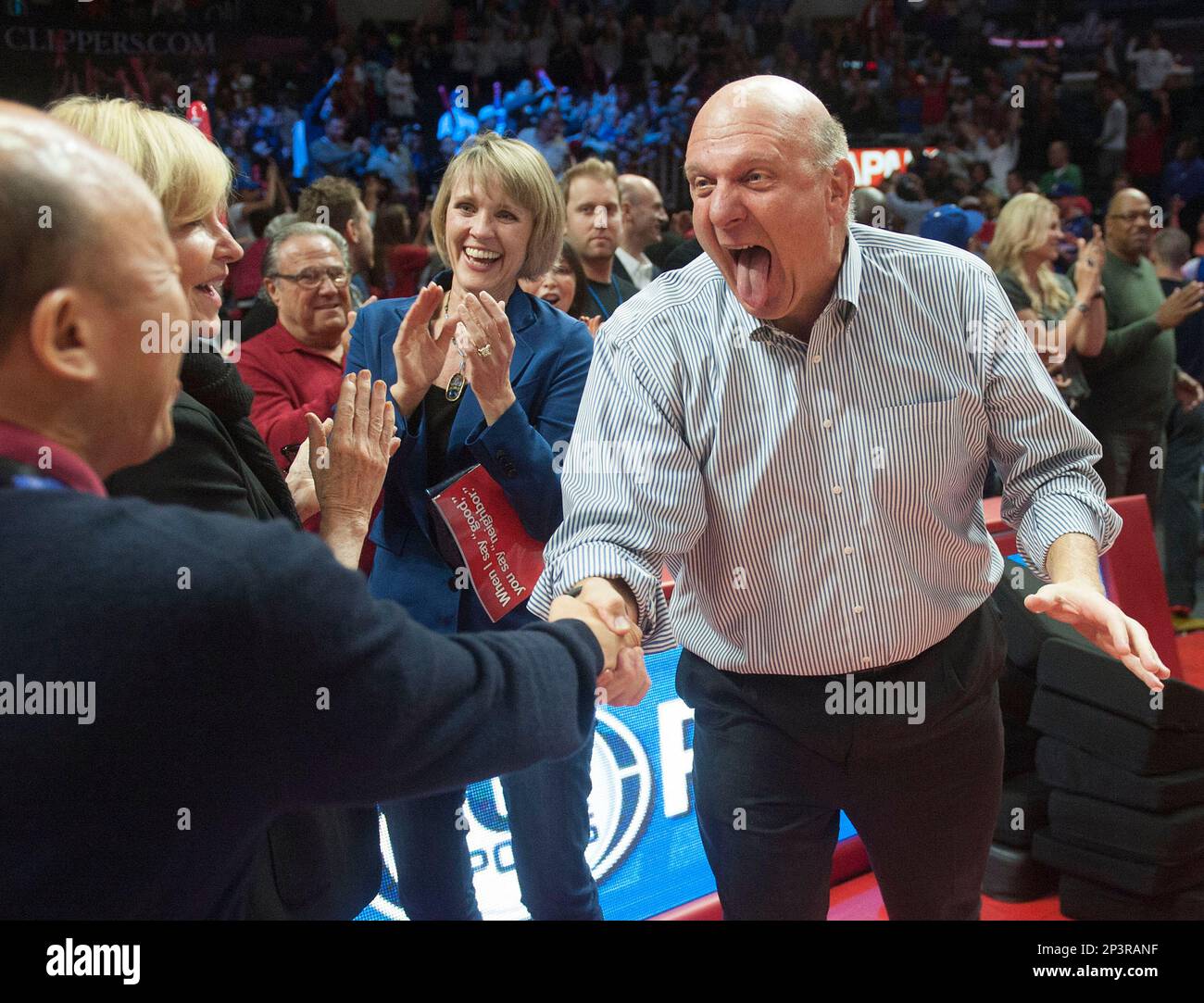 Los Angeles Clippers NBA basketball team owner owner Steve Ballmer