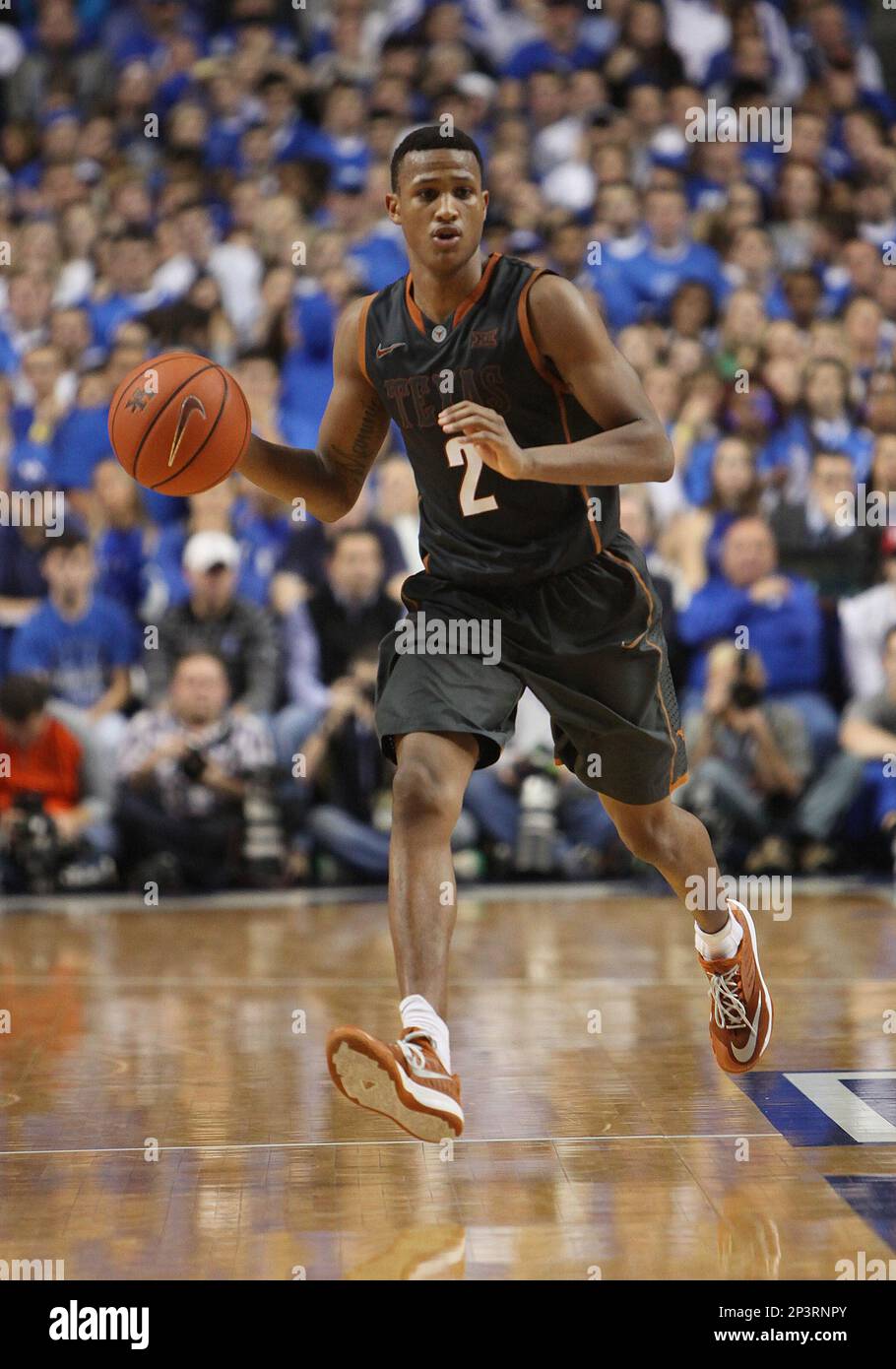 5 December 2014 Texas Longhorns guard Demarcus Holland in a game