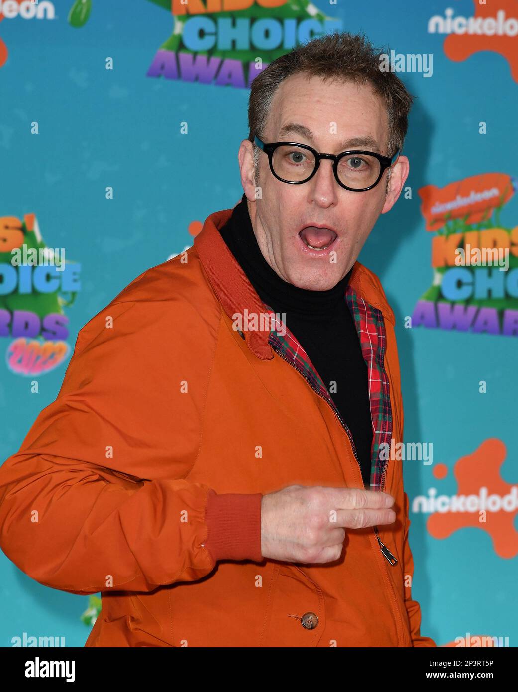 Tom Kenny attends the 2023 Nickelodeon Kids' Choice Awards at Microsoft