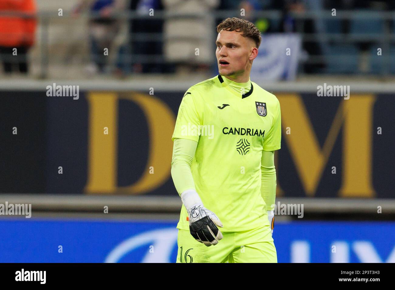 ANDERLECHT, BELGIUM - APRIL 11: 2-1 RSC Anderlecht, goal by Albert Sambi  Lokonga of RSC Anderlecht during the Jupiler Pro League match between RSC  And Stock Photo - Alamy