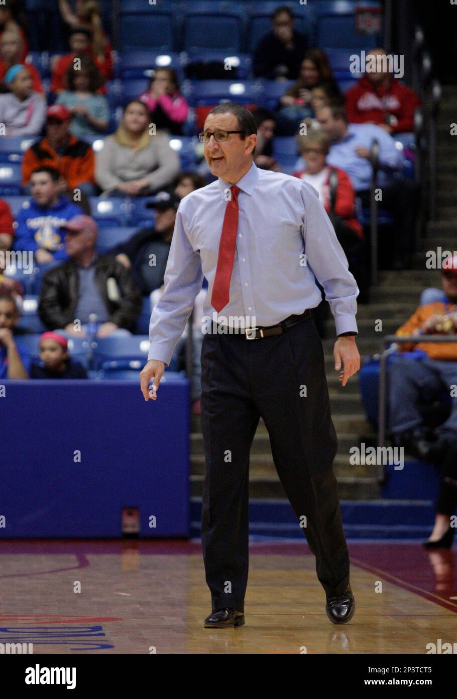 November 26 2014 Dayton Flyers head coach Jim Jabir during the NCAA