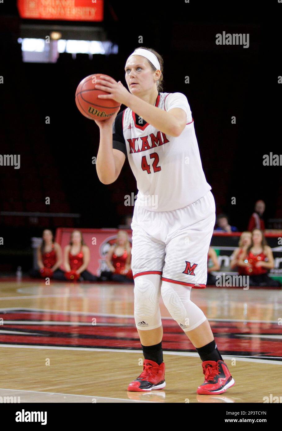 November 22 2014 Miami (OH) RedHawks forward Jessica Rupright (42