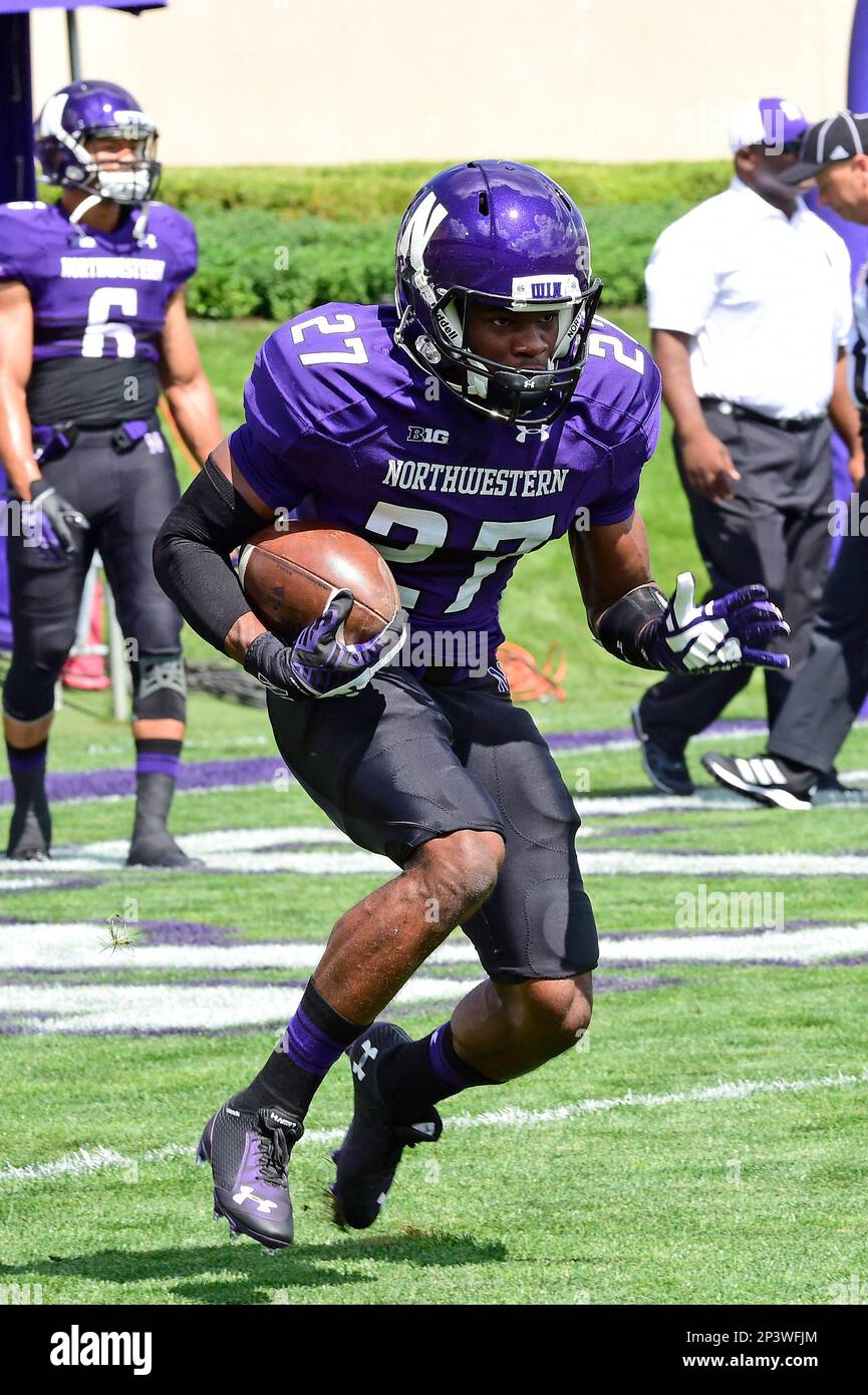 30 August 2014 Northwestern Wildcats cornerback Matthew Harris (27