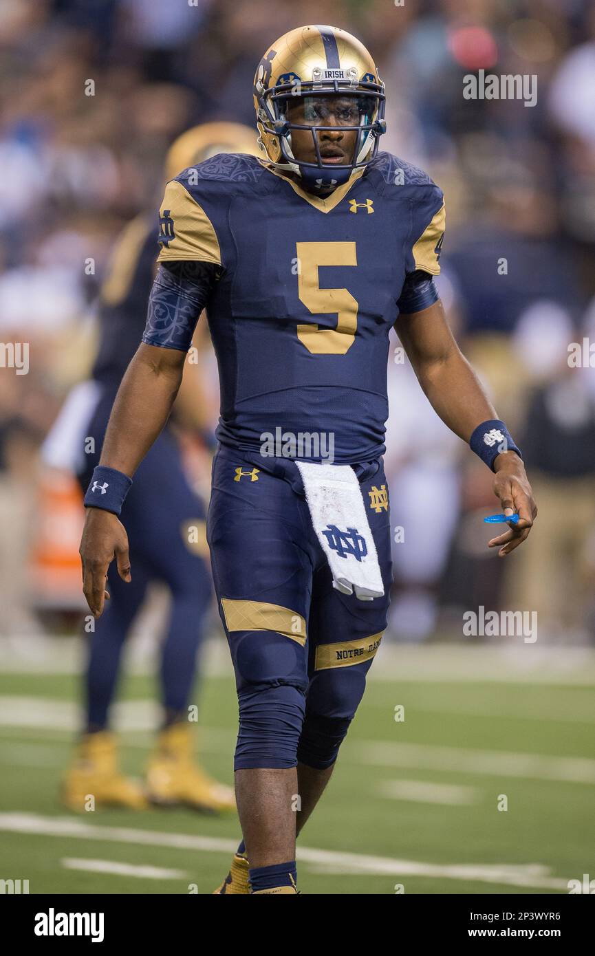September 13, 2014 Notre Dame Fighting Irish quarterback Everett