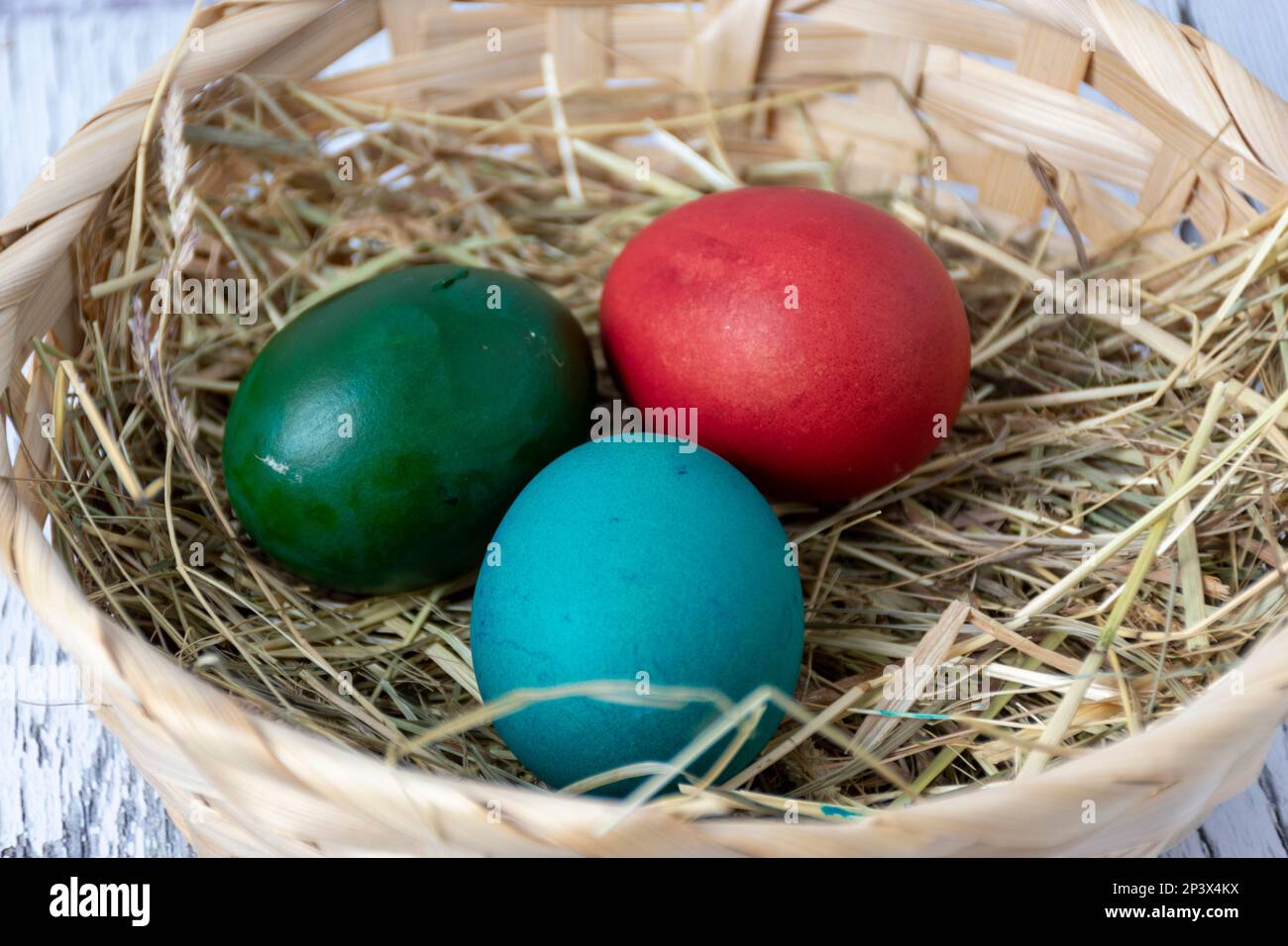 Easter eggs Stock Photo