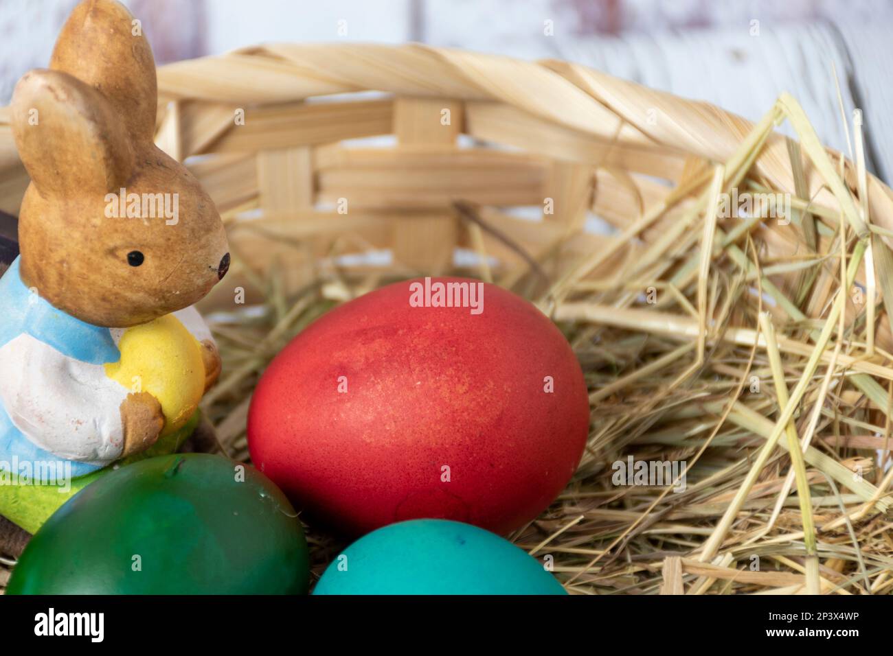 Easter eggs Stock Photo