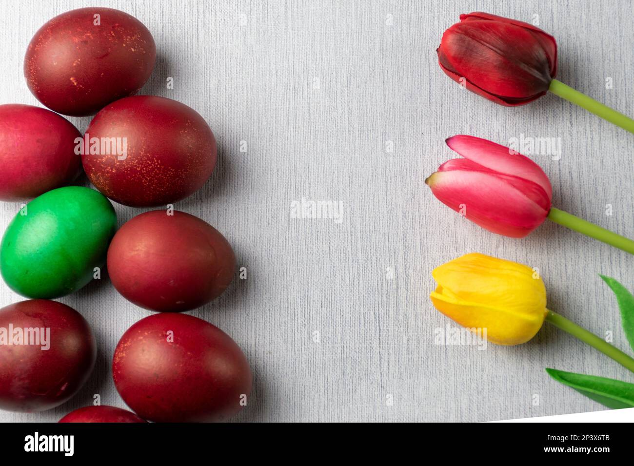 Easter eggs Stock Photo