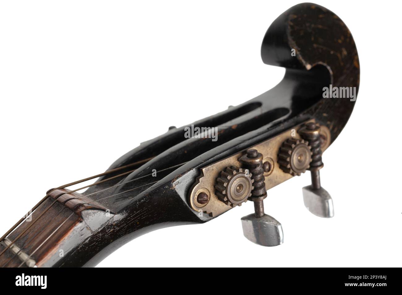 Ukrainian domra. Longnecked folk string instrument of the lute family