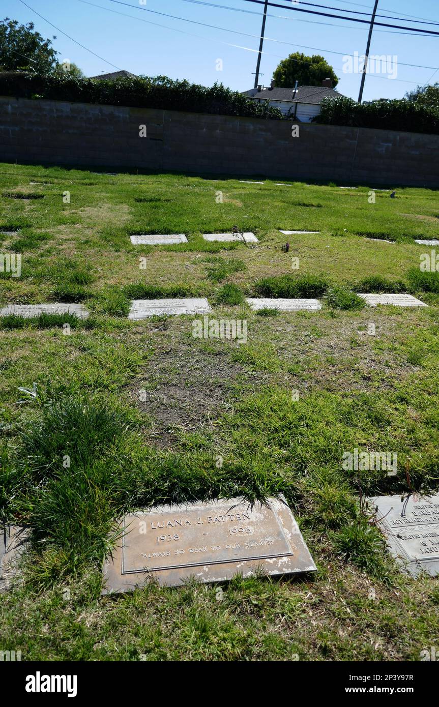 Long Beach, California, USA 2nd March 2023 Actress Luana Patten's Grave