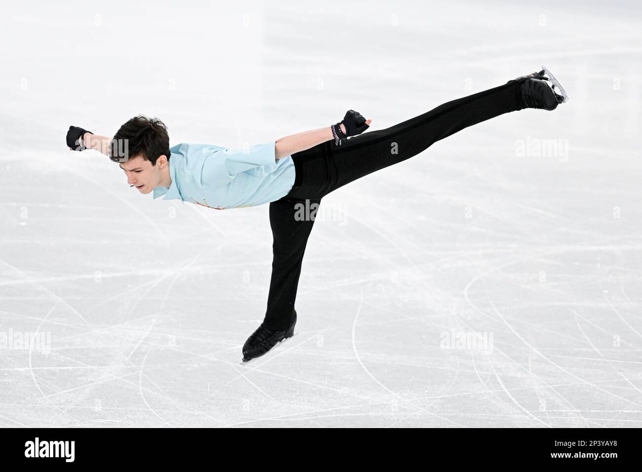 Francois Pitot Fra During Junior Men Free Skating At The Isu World Francois Pitot Fra During Junior Men Free Skating At The Isu World