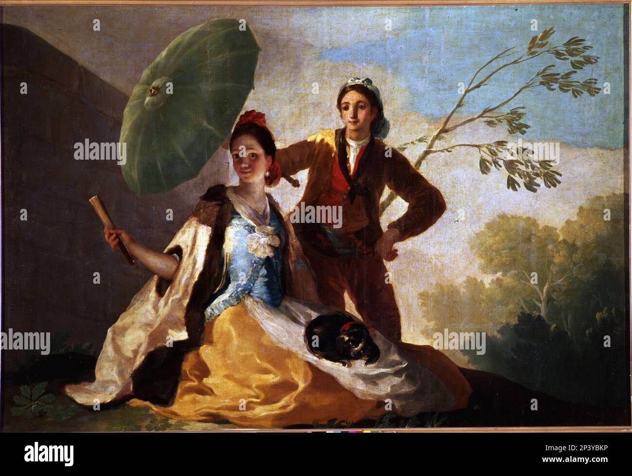 'El Quitasol', 19th century Stock Photo - Alamy
