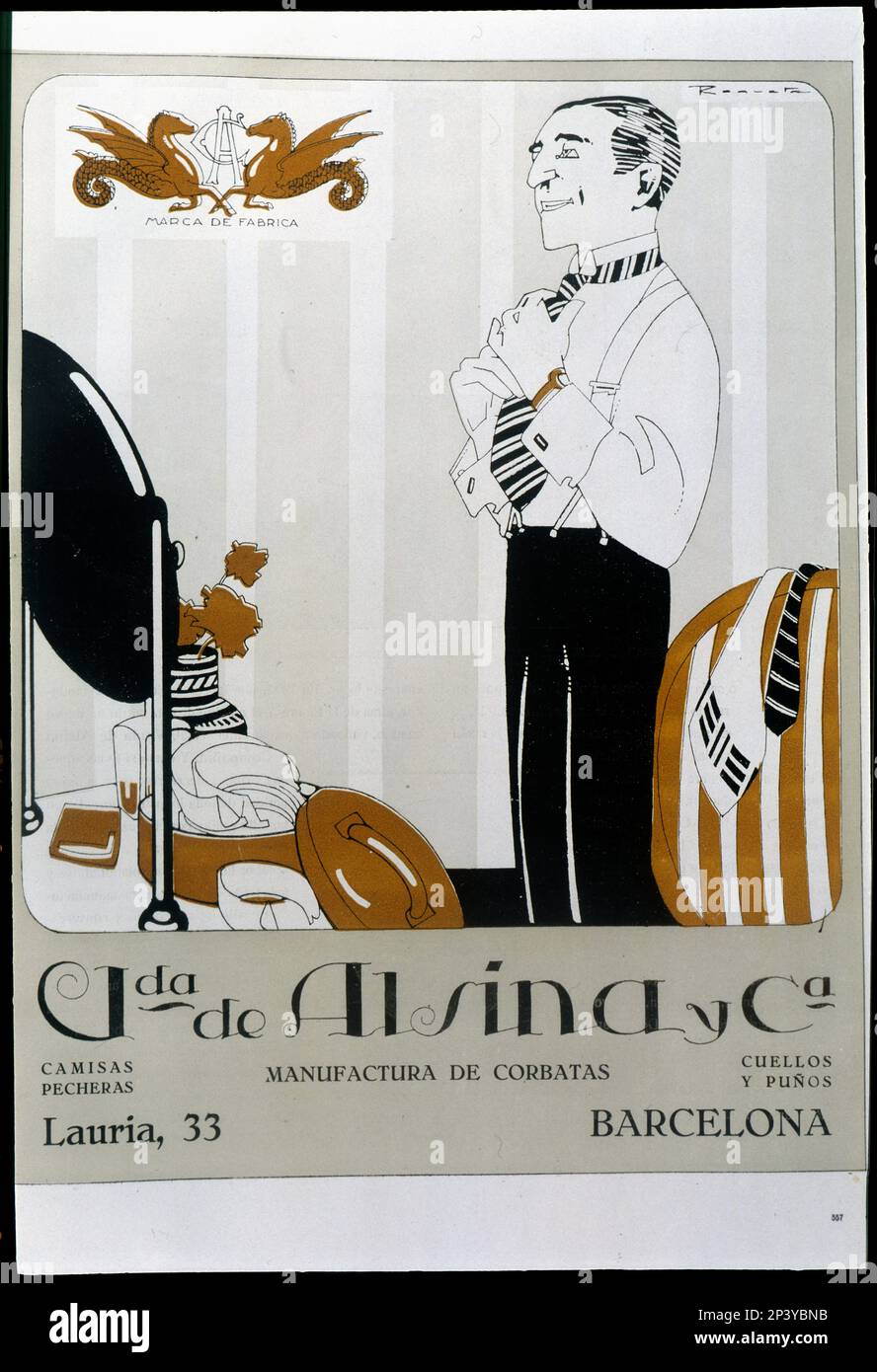 House Advertising Vda. de Alsina y Cia. de Barcelona, manufactures of ... - Founded In 1870