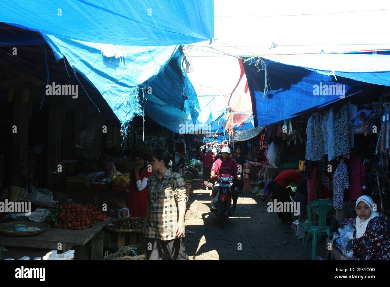 Photo of Food market in Indonesia Stock Photo - Alamy