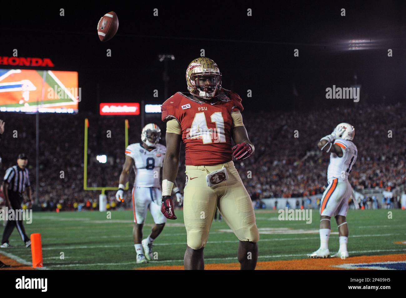 January 6, 2014: FB Chad Abram (41) of the Florida State Seminoles ...