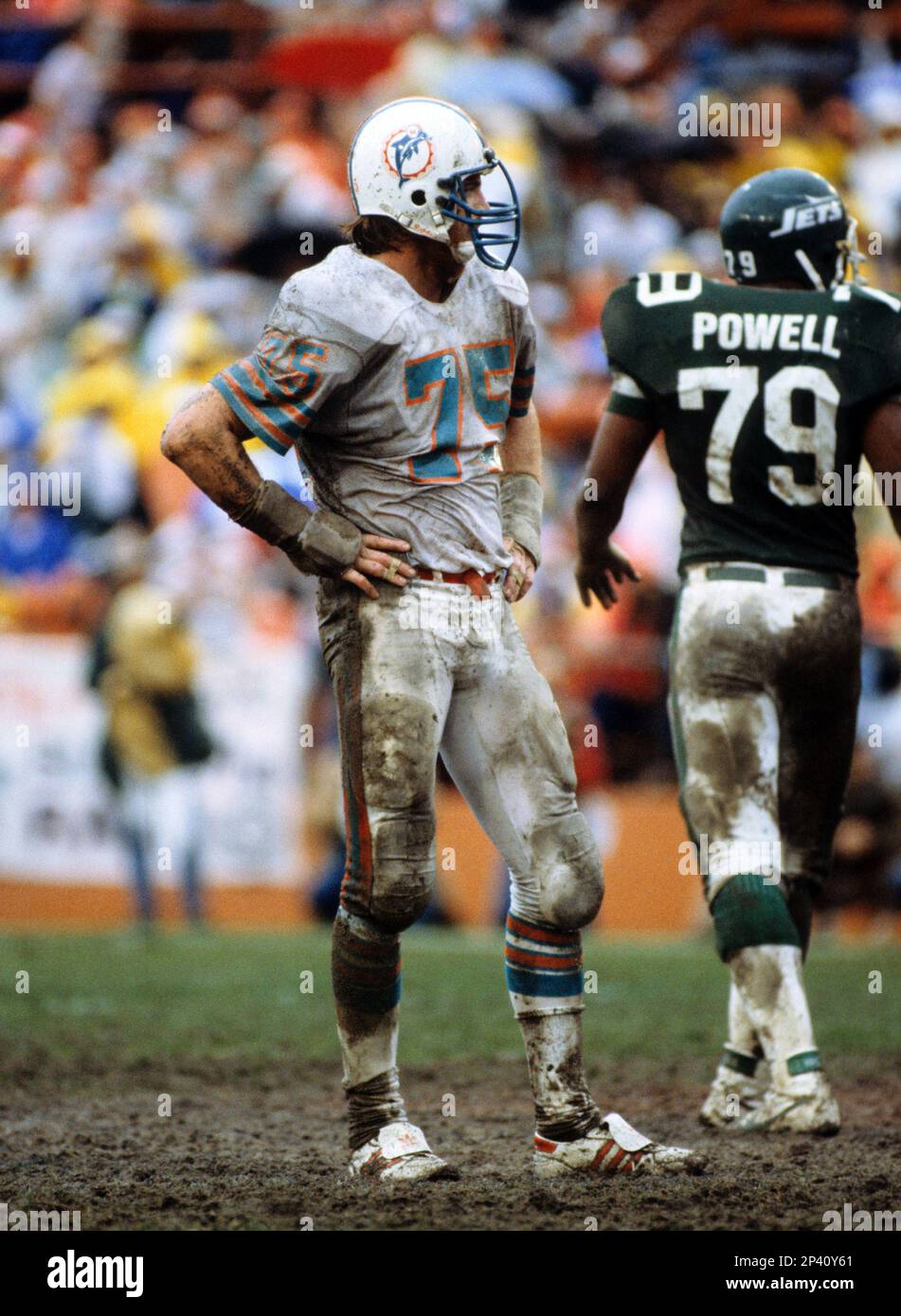 NFL FILE: Doug Betters of the Miami Dolphins,1983. (Sportswire via AP  Images Stock Photo - Alamy