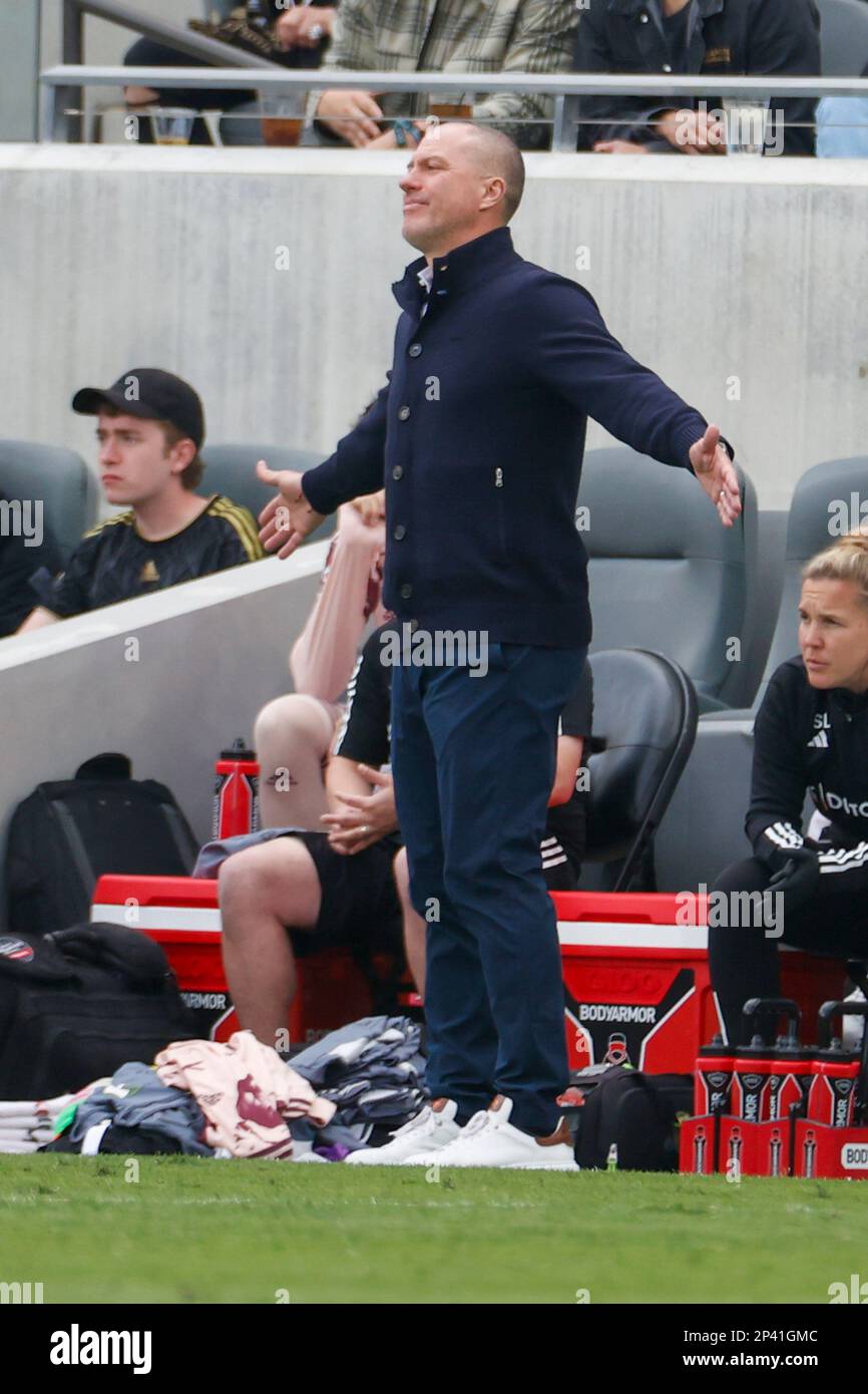 Portland Timbers head coach Giovanni Savarese walks to the bench during the  first half of an MLS soccer match, Saturday, June 3, 2023, in Seattle. (AP  Photo/Lindsey Wasson Stock Photo - Alamy