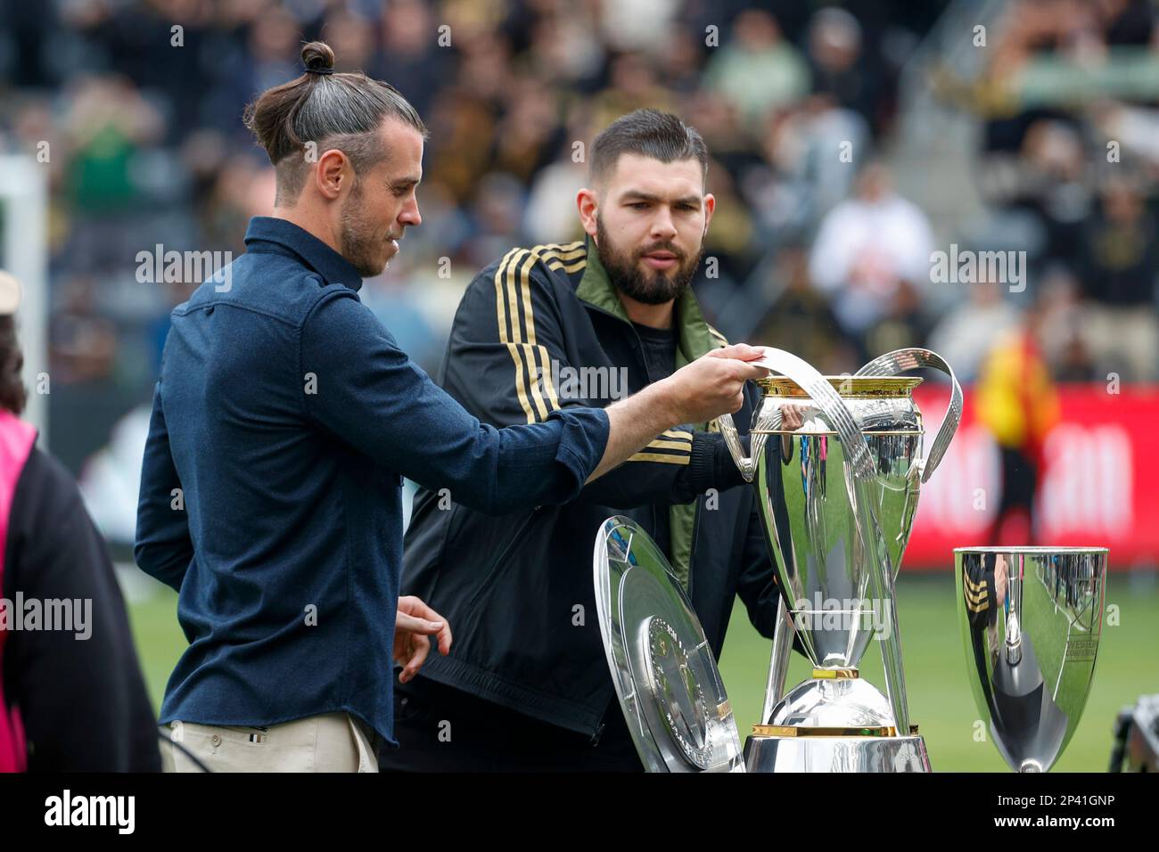 Gareth Bale , Cristiano Ronaldo and Karim Benzema of Real Madrid... News  Photo - Getty Images, image size:1300x956