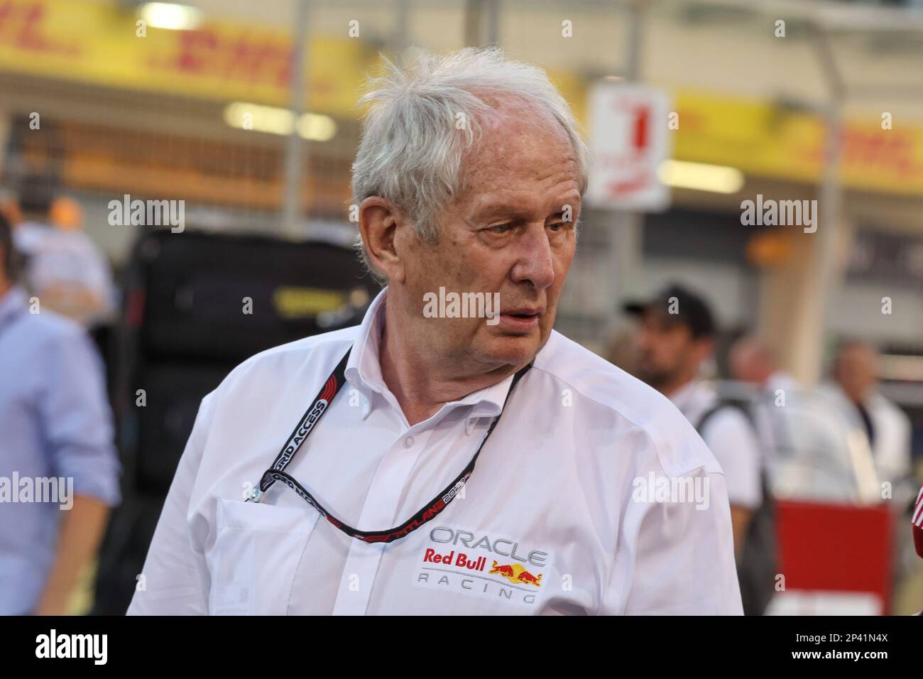 Helmut Marko (AUT) - Redbull Racing&#xA;&#xA;during the race of FORMULA 1 GULF AIR BAHRAIN GRAND PRIX 2023, SAKHIR, BAHRAIN, MARCH, 05 2023 Stock Photo