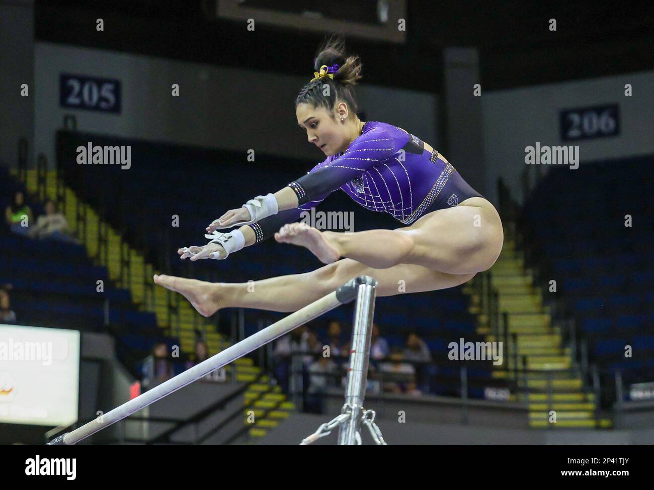 Baton Rouge, LA, USA. 3rd Mar, 2023. Washington's Taylor Russon