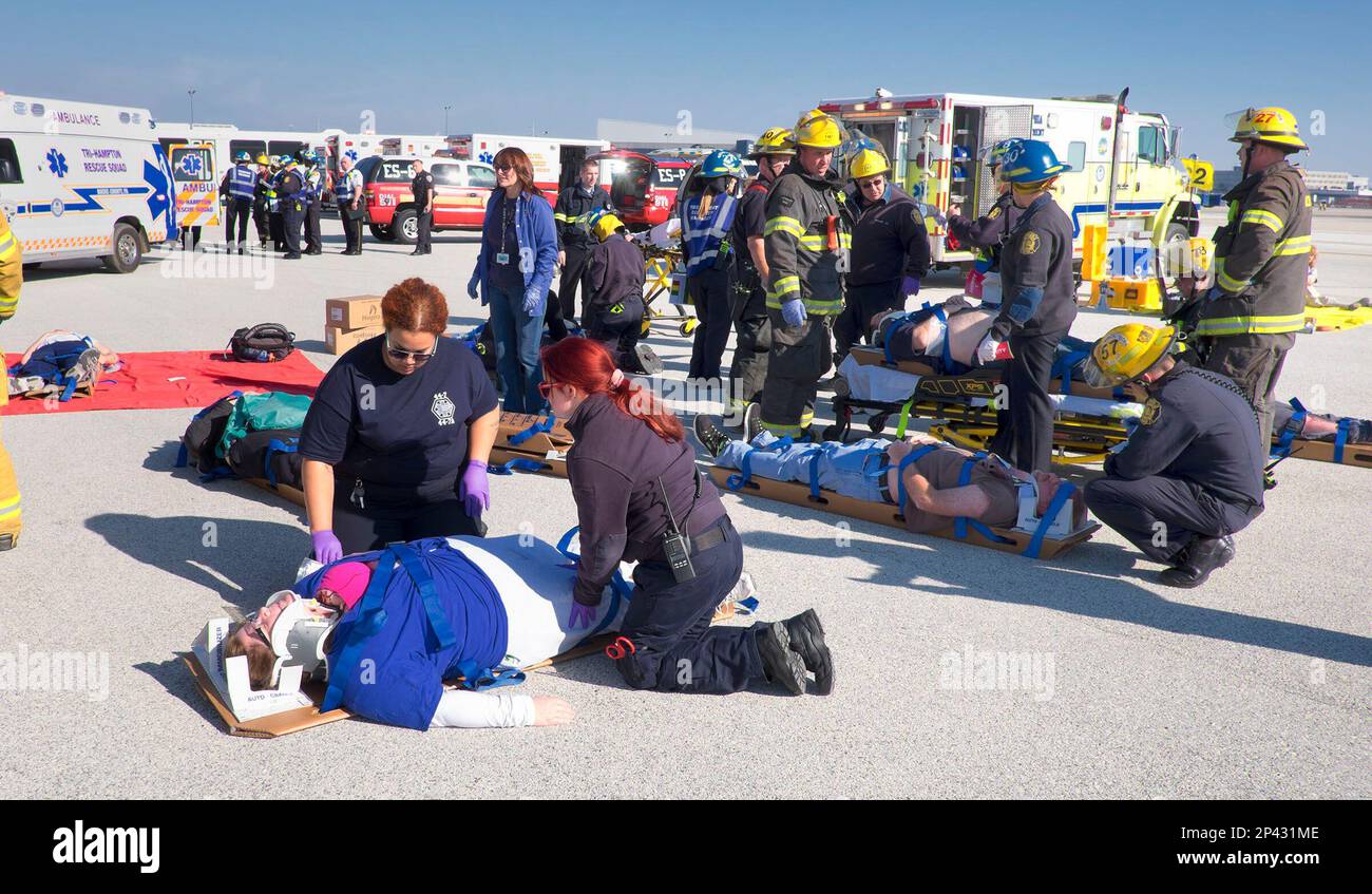 Airports are required by federal law to conduct full scale emergency ...