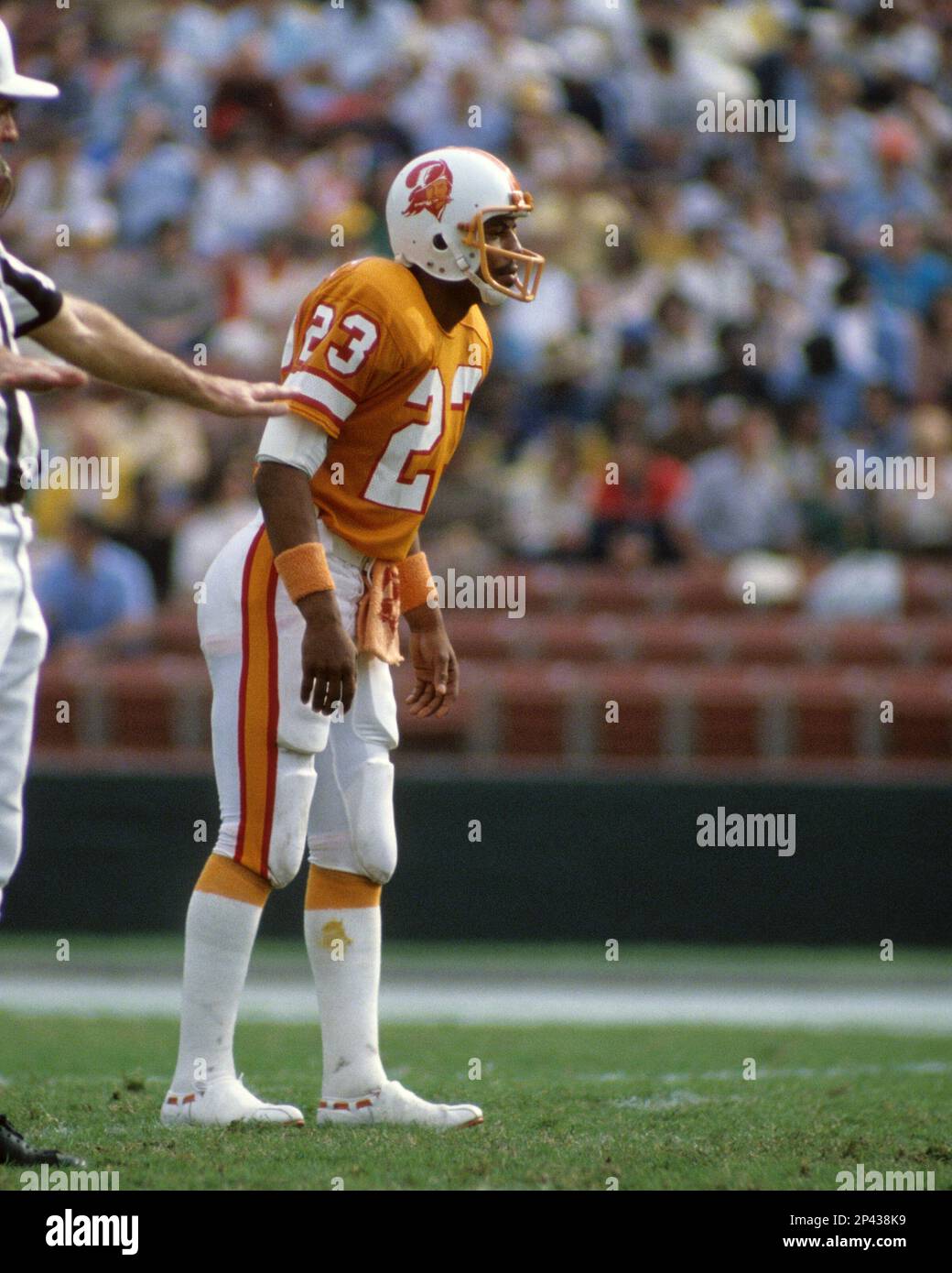 NFL FILE 1976: George Ragsdale of the 1976 Tampa Bay Buccaneers. (Icon ...