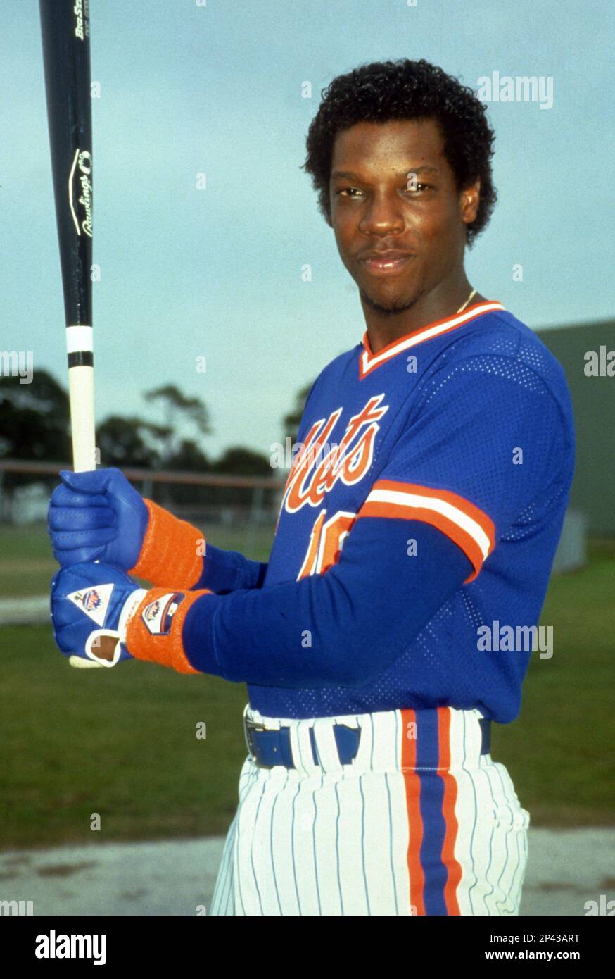 MLB FILE: Dwight Gooden of the New York Mets. (Icon Sportswire via AP  Images Stock Photo - Alamy