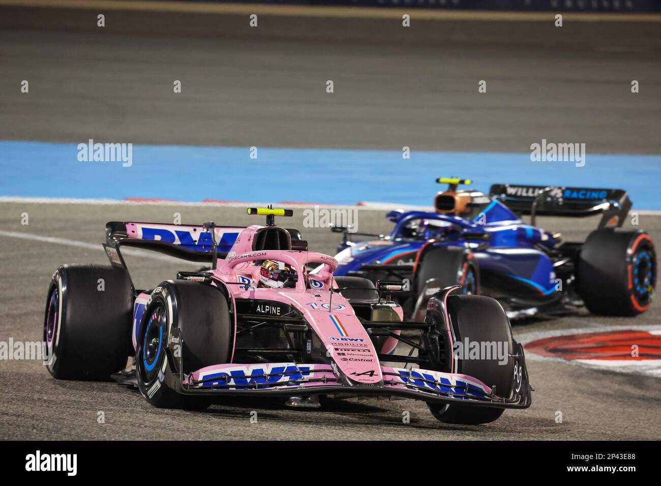 Pierre Gasly (FRA) Alpine A523 during the race of FORMULA 1 GULF AIR