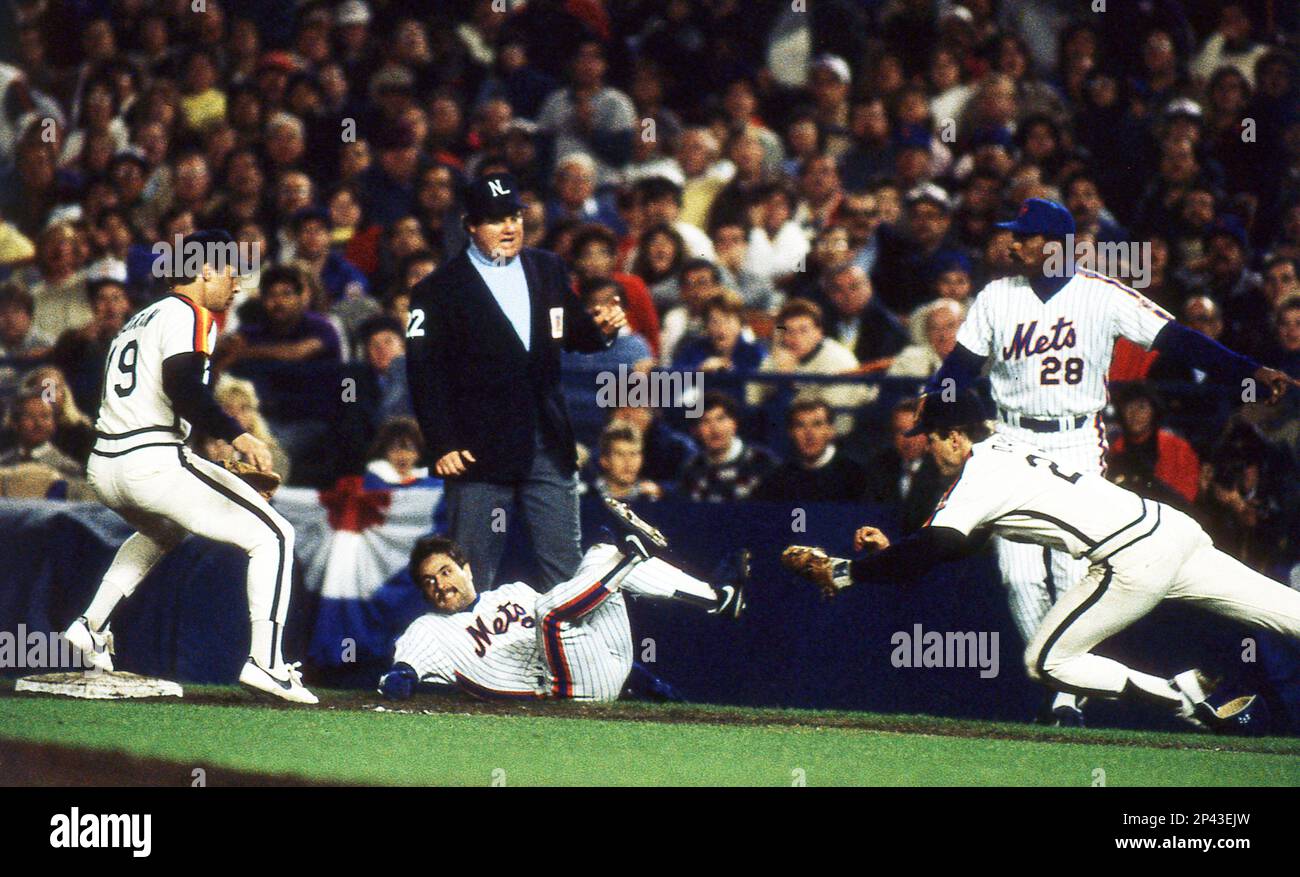 Lot Detail - 1986 Wally Backman Game Used New York Mets Postseason