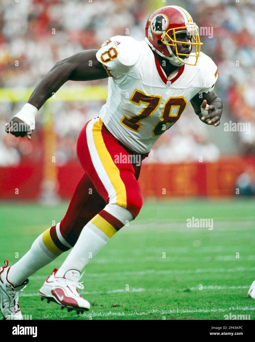 Bruce Smith (78) Washington Redskins. (Sportswire via AP Images Stock Photo  - Alamy