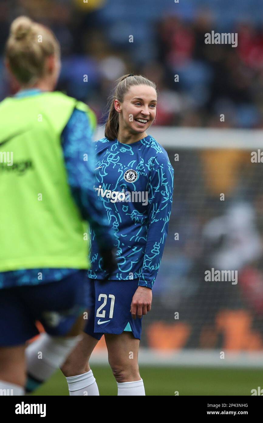 London on Sunday 5th March 2023. Niamh Charles of Chelsea Women warms up during the FA Women's League Cup Final between Arsenal and Chelsea at Selhurst Park, London on Sunday 5th March 2023. (Photo: Tom West | MI News) Credit: MI News & Sport /Alamy Live News Stock Photo