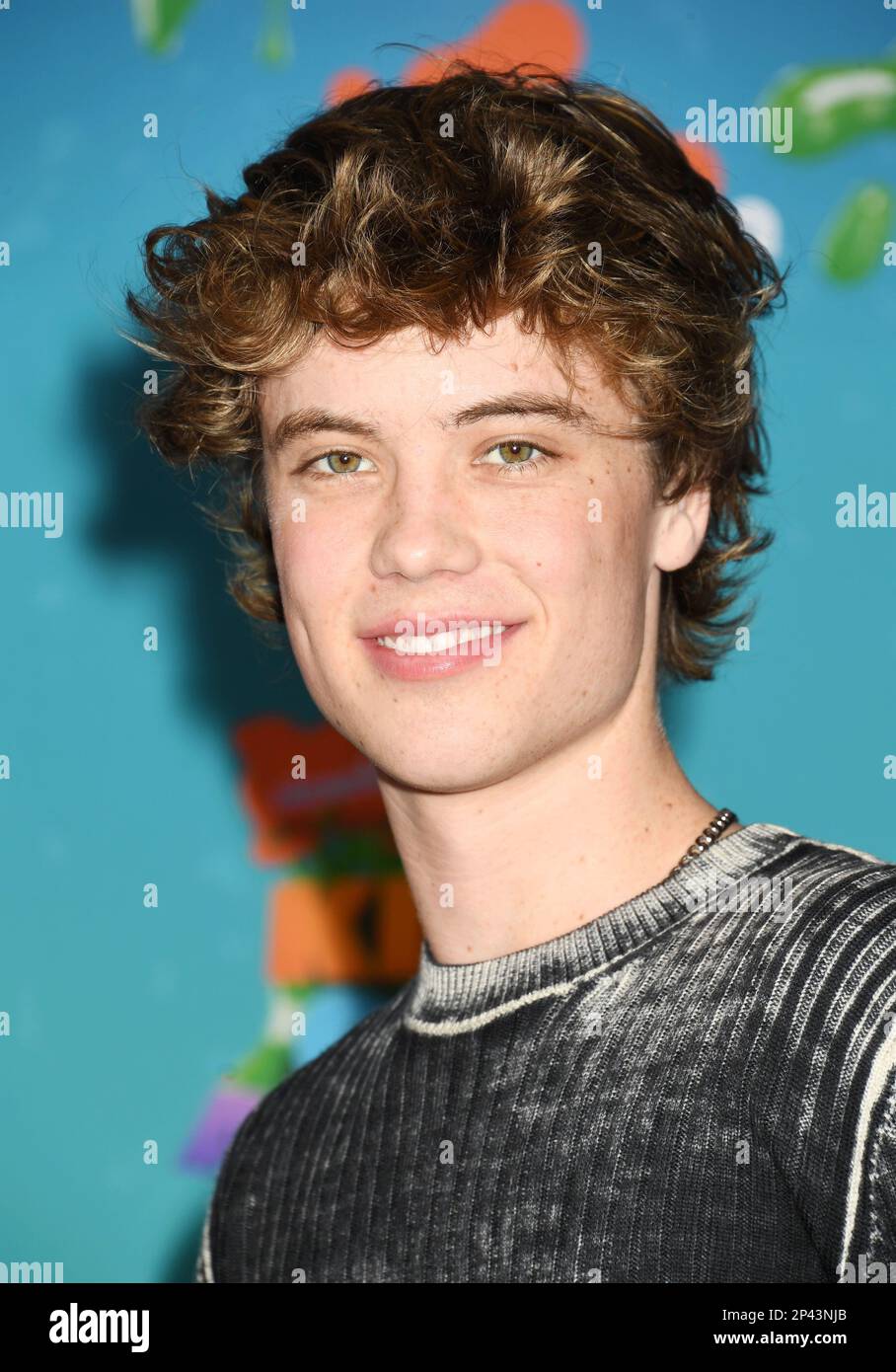 LOS ANGELES, CALIFORNIA - MARCH 04: Conor Sherry attends Nickelodeon&amp;#39;s ...
