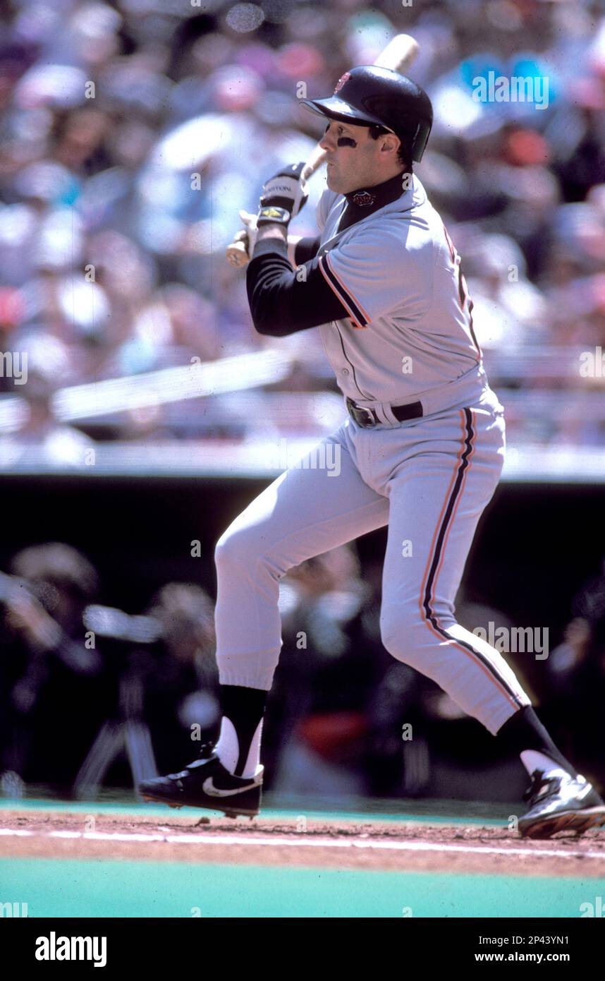 San Francisco Giants Will Clark (22) during a game from his career against  the Phillies at Veterans Stadium in Philadelphia, Pennsylvania. Will Clark  played for 15 years with 4 different teams, was