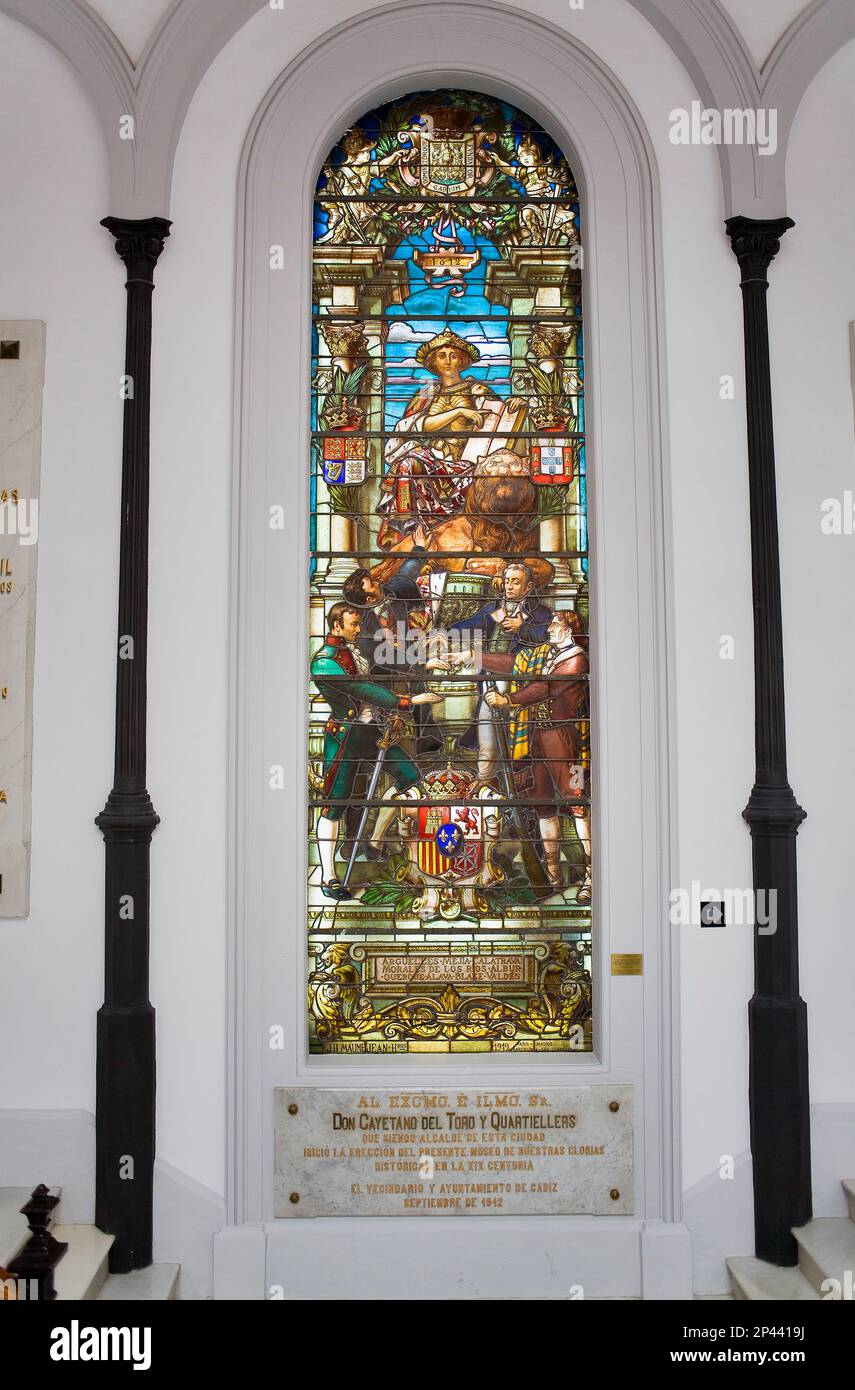 Stained glass in Iconographic and Historical museum of the Parliament ...