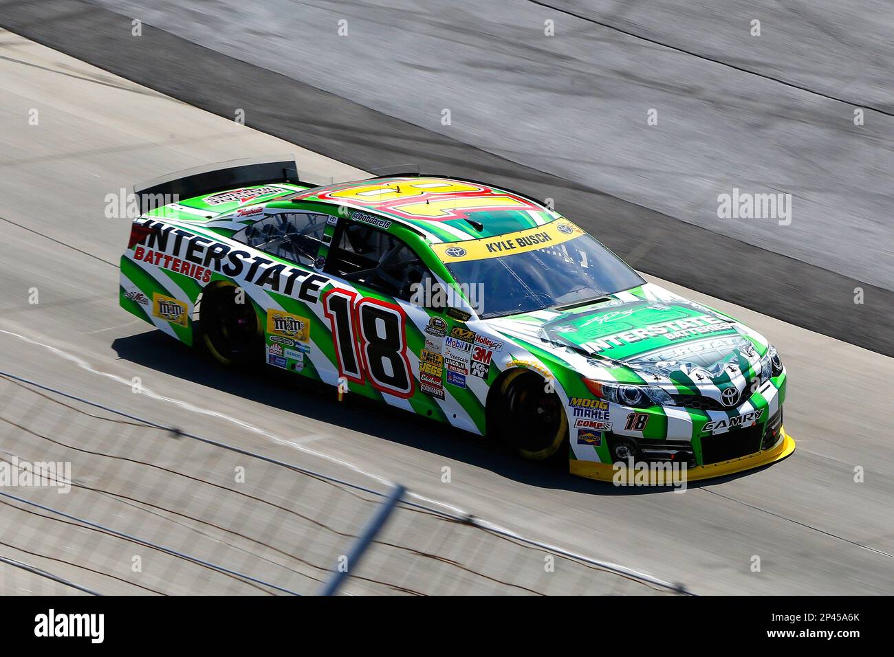 Kyle Busch, Interstate Batteries Toyota Camry during the NASCAR