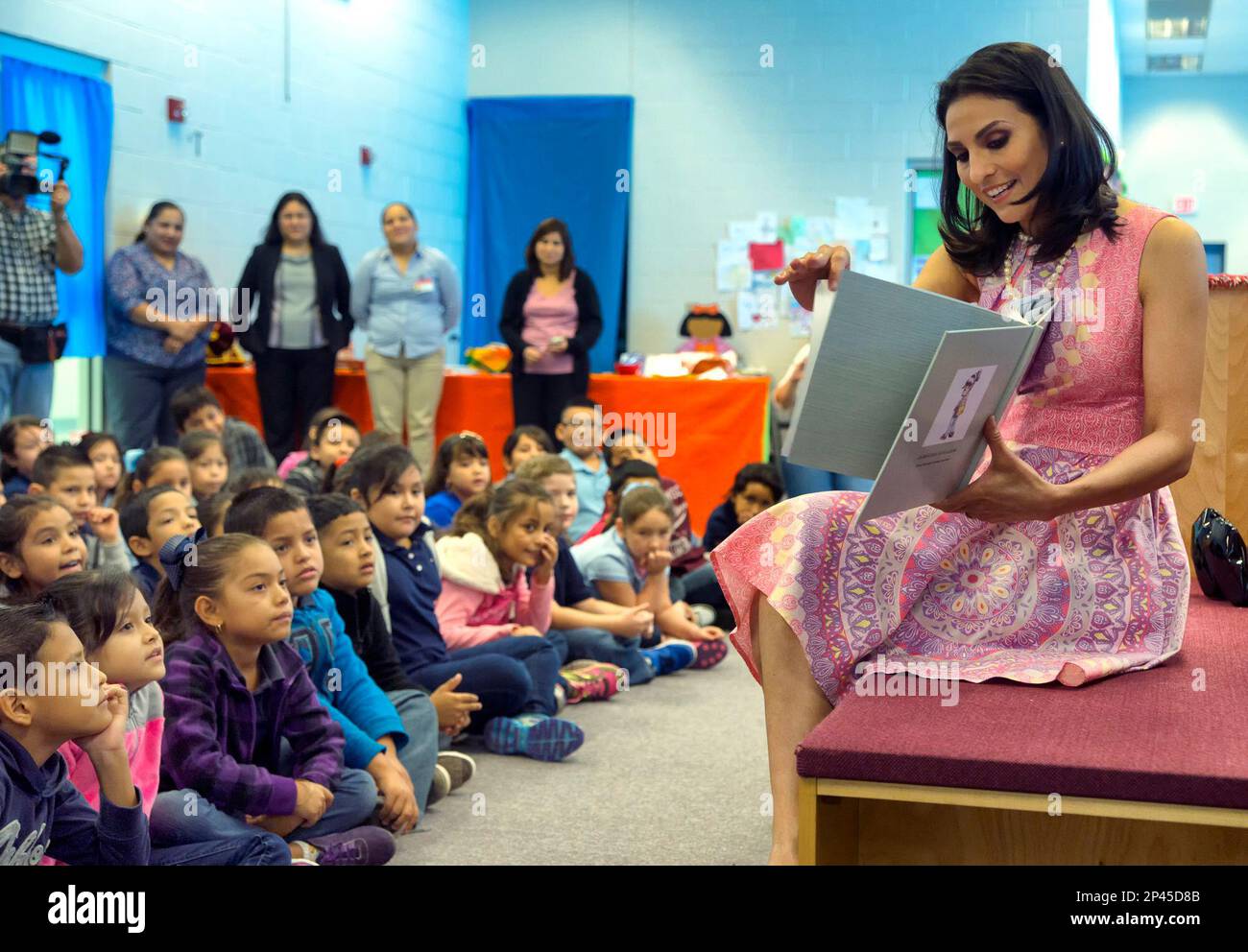 In this photo taken Sept. 29, 2014, Rosa Flores, CNN Correspondent