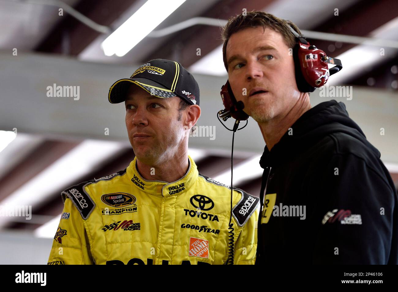 Matt Kenseth, Dollar General Toyota Camry (Left) and Jason Ratcliff