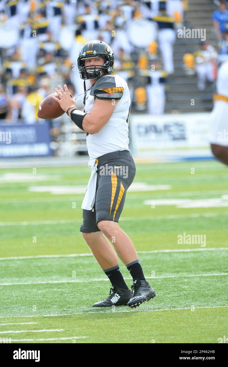 Missouri Tigers Corbin Berkstresser (13) during a game against the ...