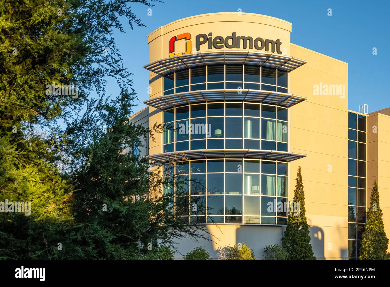 Piedmont Eastside Medical Center in Snellville (Metro Atlanta), Georgia. (USA) Stock Photo