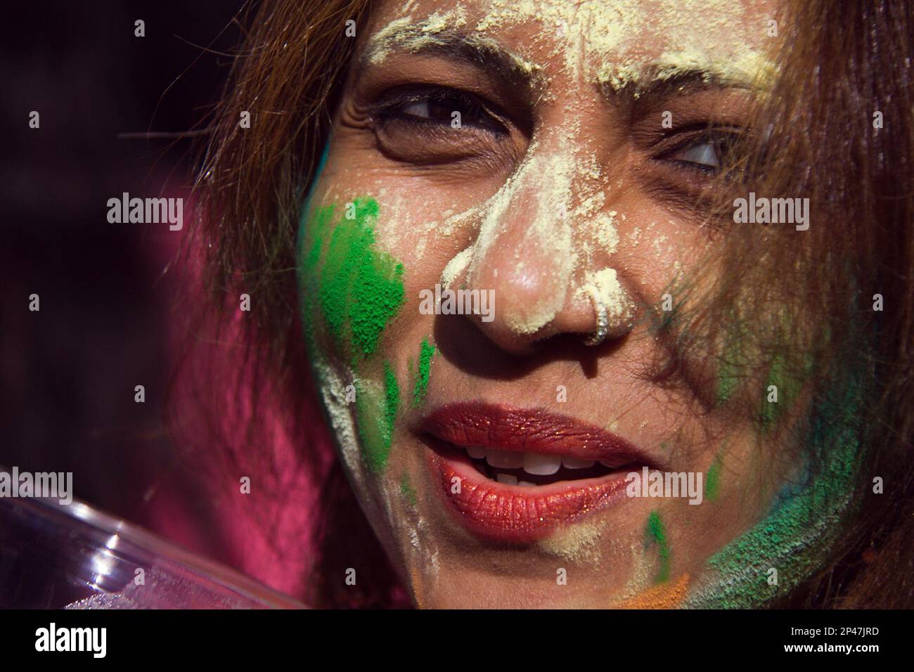 March 4, 2023 The 5th Holi Mela in Tokyo, Japan. Holi is one of the