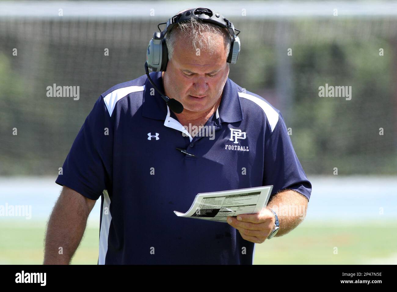 Poly Prep football coach Dino Mangiero, former Seattle Seahawk