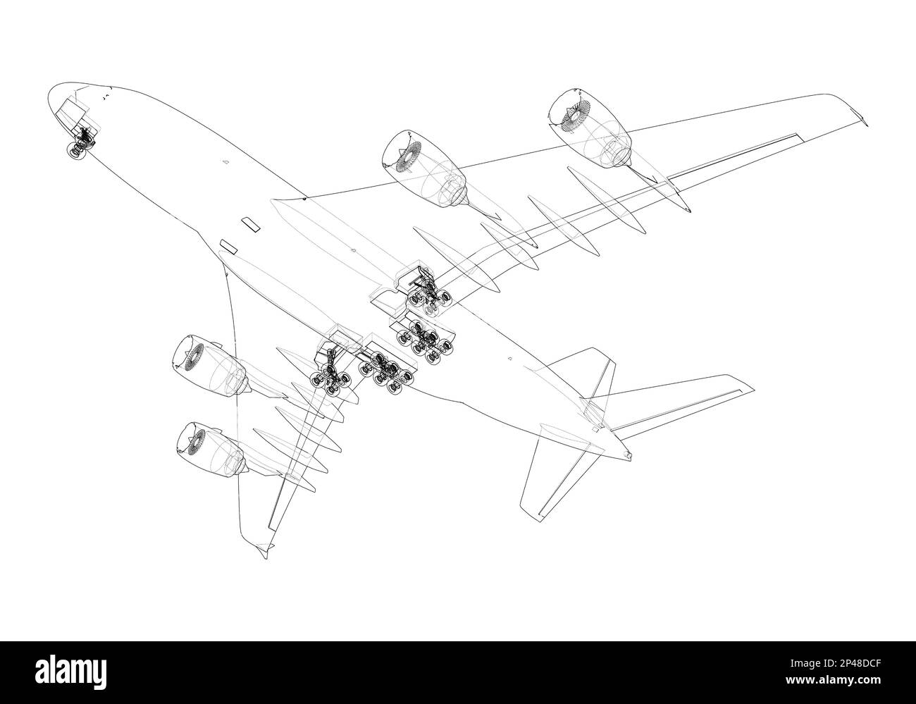 Passenger Airplane 3d Illustration Stock Photo Alamy passenger-airplane-3d-illustration-stock-photo-alamy