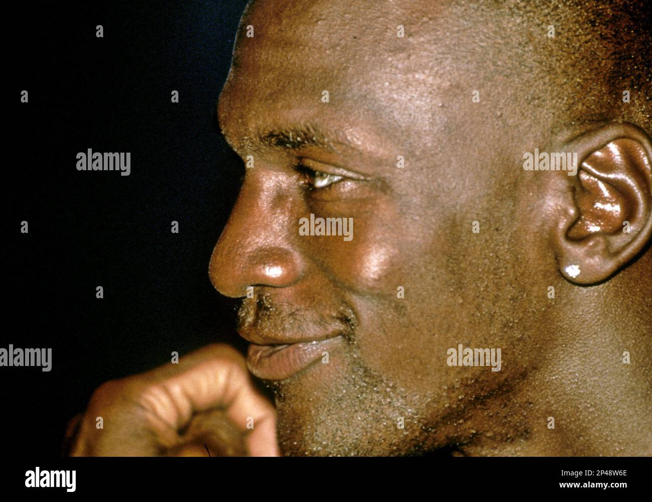 Chicago Bulls guard Michael Jordan poses for a portrait in 1995. (AP ...