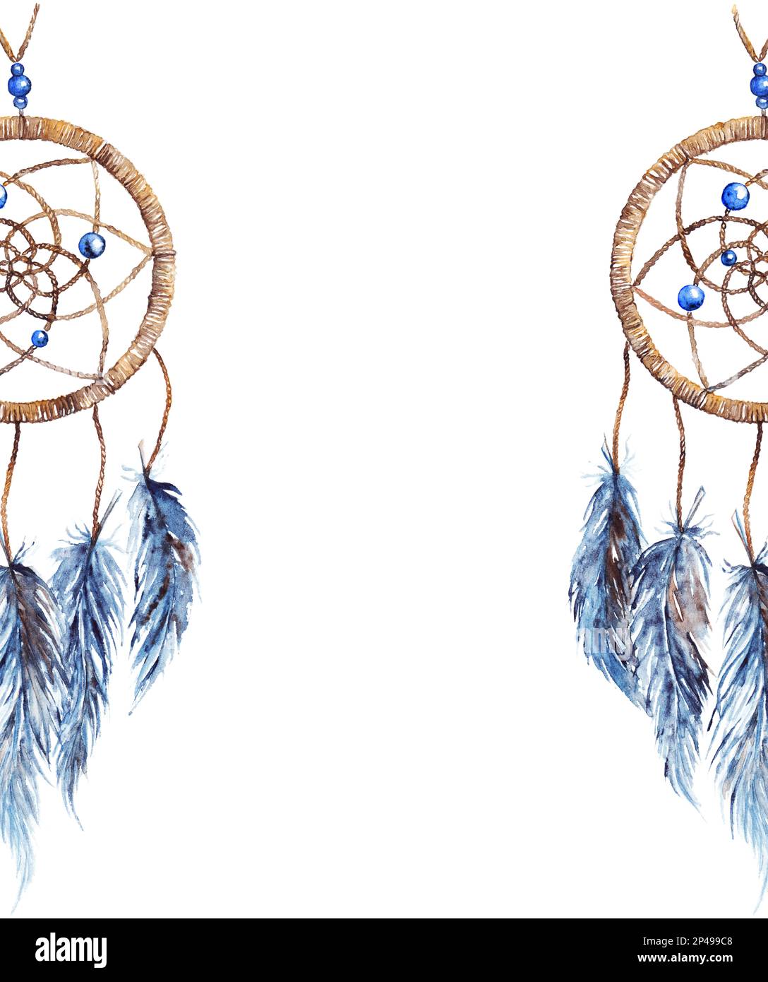 Feather Dream Catcher Vintage Pattern Print Pattern Women Leggings main image 0