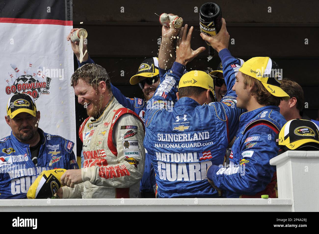 Dale Earnhardt Jr. Celebrates NASCAR Victory at Pocono Raceway - News Directory 3