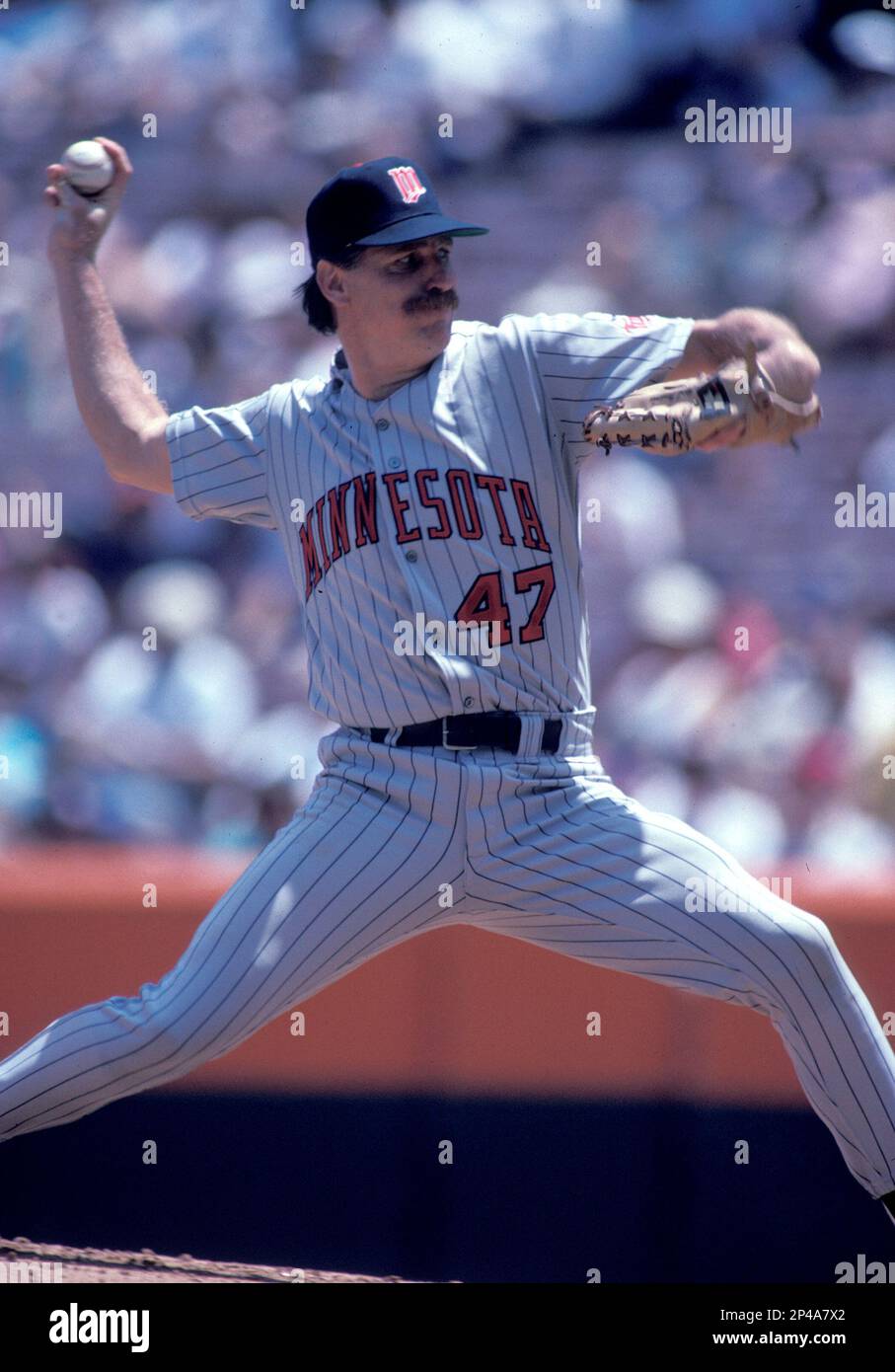 Minnesota Twins Jack Morris(47) in action during a game from his 1991