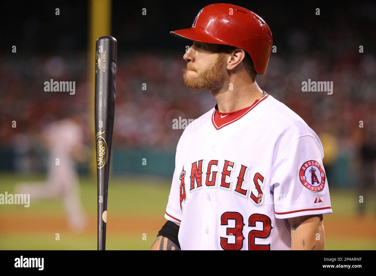 Kole Calhoun and Josh Hamilton! July, 2014